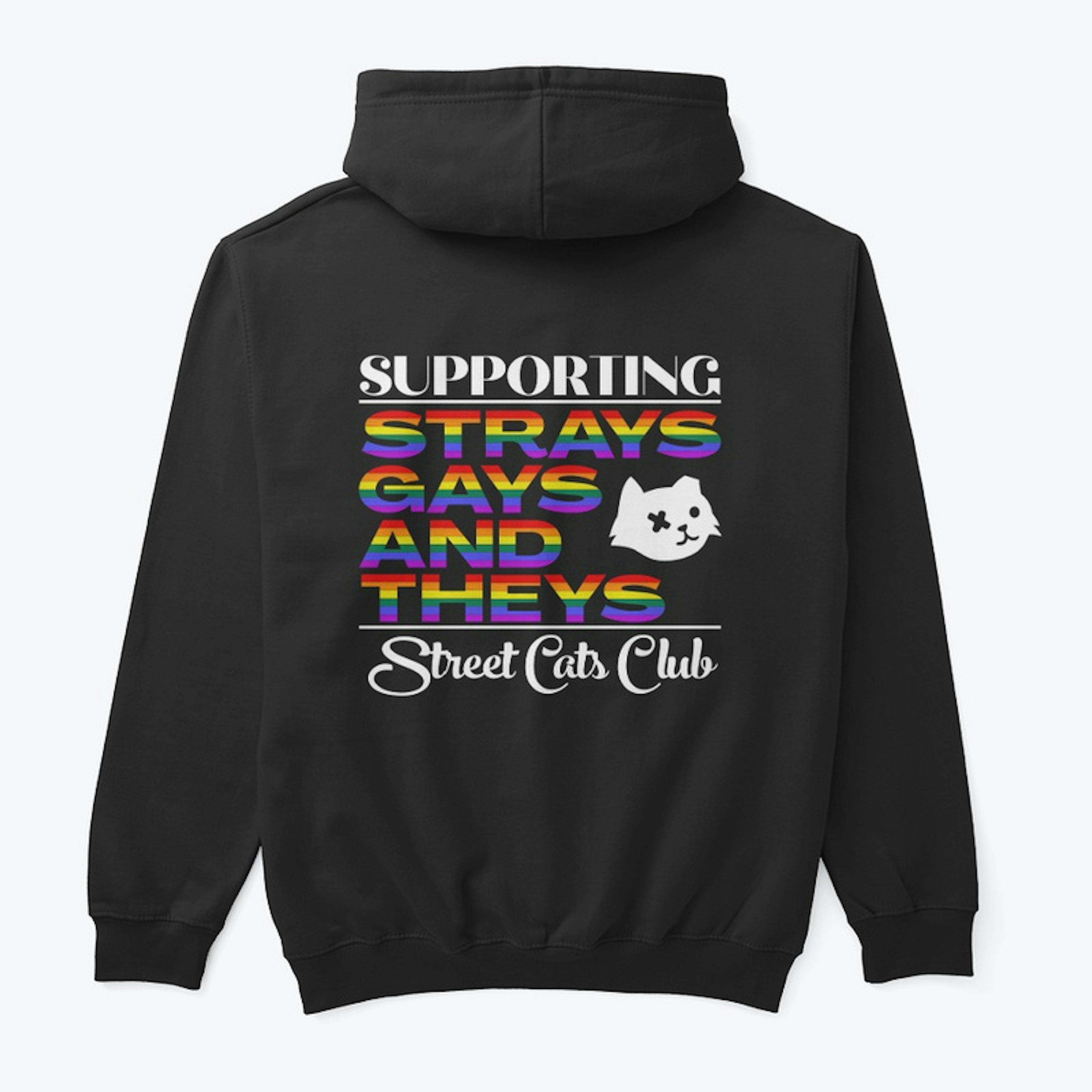 Strays, Gays, and Theys Hoodie