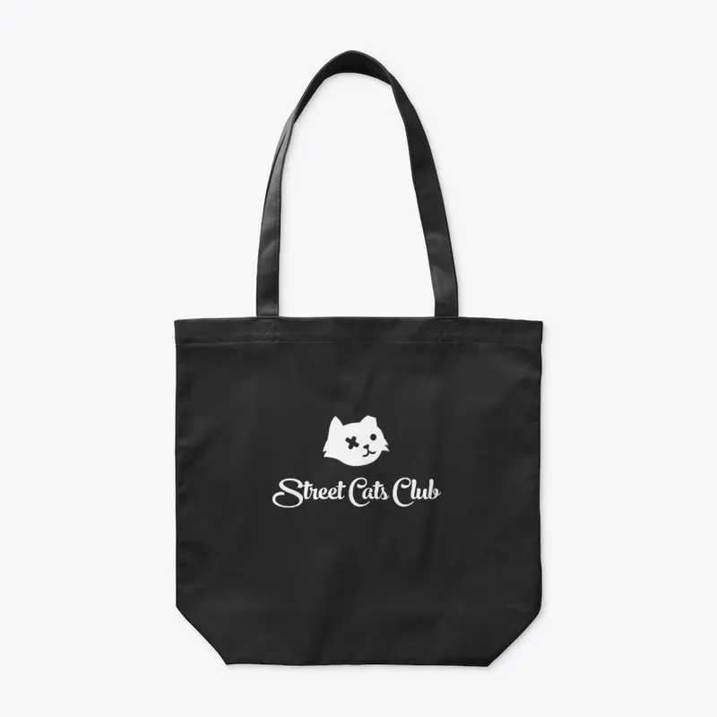 Cat Head Tote Bag