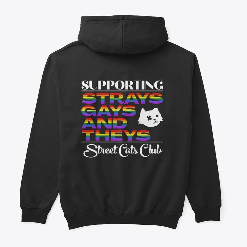 Strays, Gays, and Theys Hoodie